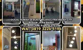 Dijual Rumah di Bukit Wijaya Citra Indah City Bogor Jabar. Lt72 Lb200