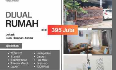 dijual rumah bumi harapan