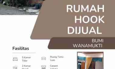 Rumah Hook Bumi Wana Mukti Sambiroto Siap Huni Nyaman dan Tenang