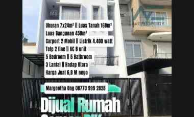 dijual rumah camar pik 5 bedroom hadap utara