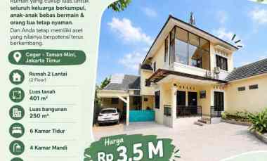 dijual rumah ceger