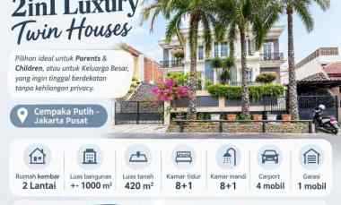 dijual rumah cempaka putih