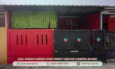 Jual Rumah Subsidi Over Kredit 79JT di Cibatok Ciampea Bogor dekat IPB