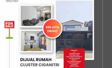 dijual rumah ciganitri