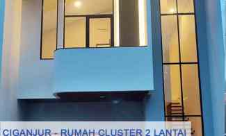 Rumah Cluster Baru 2 Lt Murah di Ciganjur Jagakarsa Jakarta Selatan