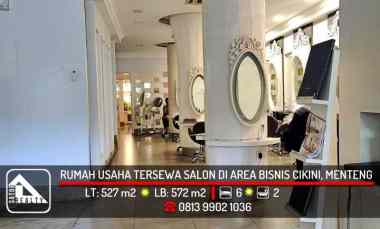 Rumah Usaha Tersewa Salon di Cikini, Menteng, Jakarta Pusat