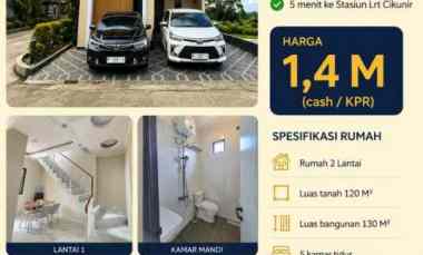 dijual rumah cikunir
