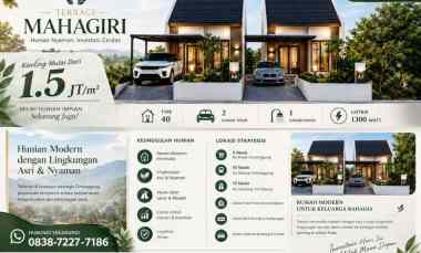 Dijual Rumah Baru Siap Bangun di Cimanggung Mulai dari 400jt Spesifik