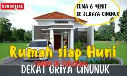 Rumah Eksklusive tanpa Bank dekat Griya Cinunuk Bandung