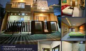 Rumah Da Kost Dijual Murah Full Furnished di Cipayung Jakarta Timur