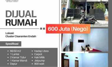 dijual rumah cisaranten endah