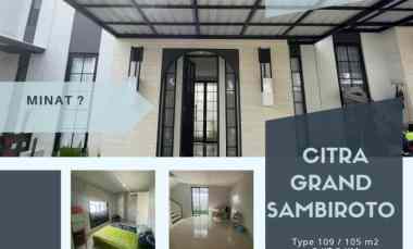 Rumah Semi Furnished Citra Grand Sambiroto Semarang Siap Huni