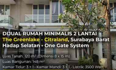 dijual rumah citraland greenlake