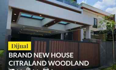 Dijual Rumah Citraland Woodland Surabaya Barat Premium Spec, Private