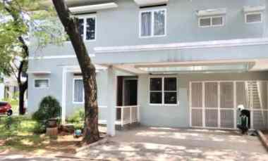 dijual rumah cluster albera bsd city