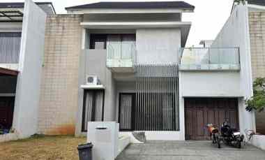 dijual rumah cluster asia tropis kota