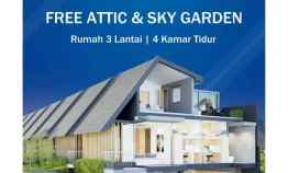 Dijual Rumah Cluster Attic House di Grandwisata Bekasi