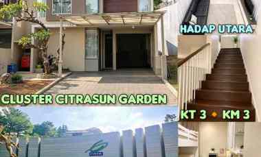 dijual rumah cluster citrasun garden