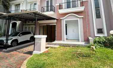 dijual rumah cluster crystal summarecon