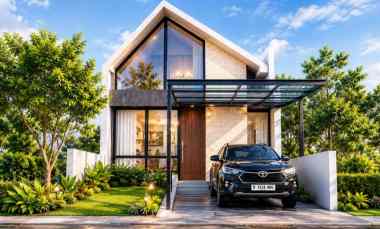 dijual rumah cluster discus perumahan