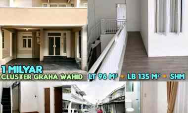 dijual rumah cluster graha wahid semarang