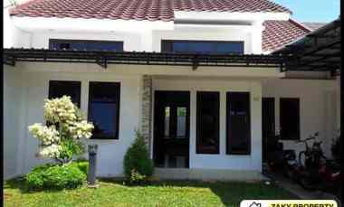 Rumah Dijual Cluster, Tenang, BebasBanjir, dekat Kampus Balaikota