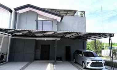 dijual rumah cluster silvercreek