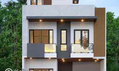 Dijual Rumah Rooftop Cluster Teras Paviliun Kebagusan Jakarta Selatan