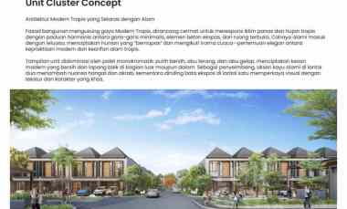 dijual rumah cluster valencia metland