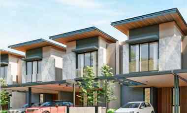 Rumah Luxury 2 lantai 7x15 105m 4KT Cluster Vastu JGC Jakarta Garden City
