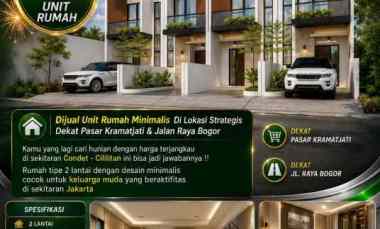 dijual rumah condet