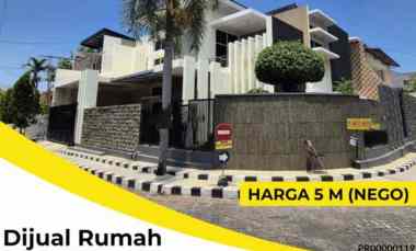 dijual rumah darmo permai selatan