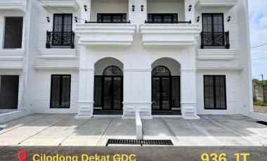 dijual rumah dekat alun alun gdc depok