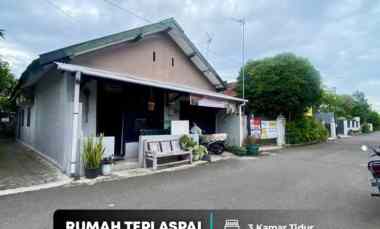 Rumah Jogja Tepi Aspal dekat Kraton 1,2 km ke Titik 0 Malioboro