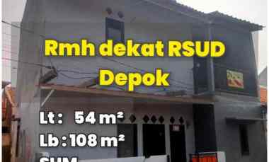 dijual rumah deket rsud depok sawangan