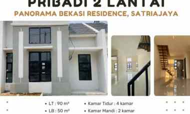 dijual rumah desa satriajaya kecamatan