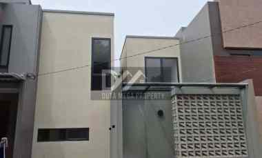 dijual rumah design villa di serpong garden