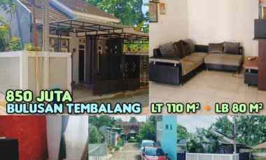 dijual rumah di bulusan tembalang semarang