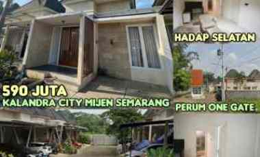 dijual rumah di cluster kalandra city mijen semarang