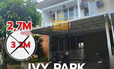 dijual rumah di di ivy park bsb semarang