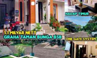 dijual rumah di graha taman bunga bsb semarang