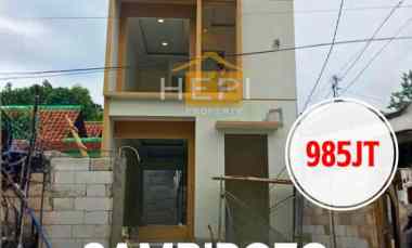 dijual rumah di griya sambiroto raya semarang