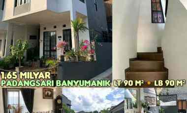 dijual rumah di padangsari banyumanik semarang