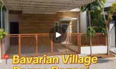 dijual rumah di perum bavarian village