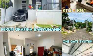 dijual rumah di perum grafika banyumanik semarang