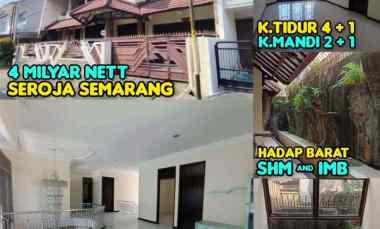 dijual rumah di seroja senteng semarang