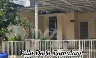 dijual rumah di villa dago pamulang