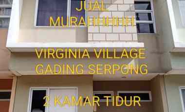 dijual rumah di virginia village gading serpong