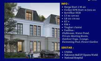 Dijual Rumah Baru Dian Istana Surabaya Start 2Man Lokasi Strategis