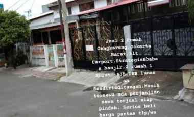 Jual Rumah 3lt Carport,Cengkareng,Jakarta Barat.Strategis tidak Banjir